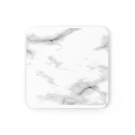 Marble Cork Back Coaster Set | Elegant Drink Coasters | Home Decor, Kitchen Essentials, Gifts for Her, Housewarming, New Home