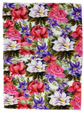 Water floral kitchen towel