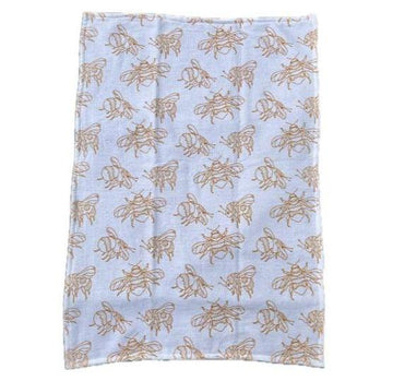 Hand Drawn Bees Sure Grip Kitchen Towel