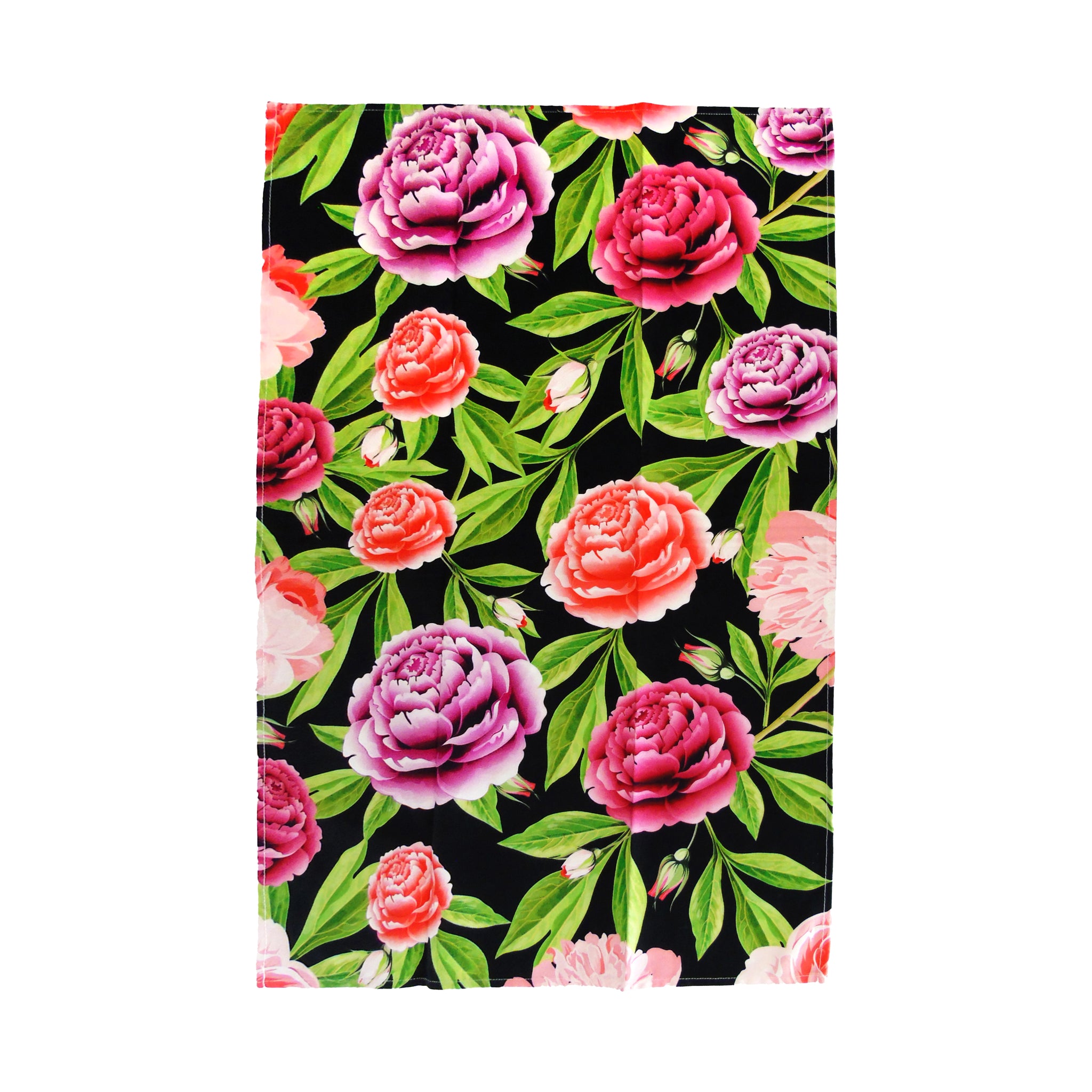 Peonies Please Sure Grip Kitchen Towel